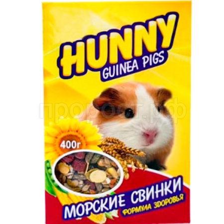 Грызуны Ханни д/морских свинок зерносмесь 400гр/20шт/Вестерн ЧЗ
