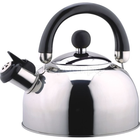 Чайник 3л DJA-3023 нерж.сталь, со свистком, капс.дно