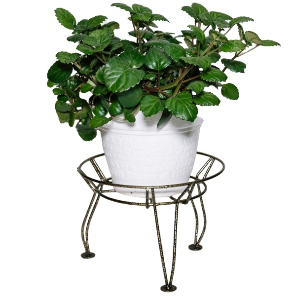 Подставка Настольная РЗДИ Столик мини 1 горшок бронза