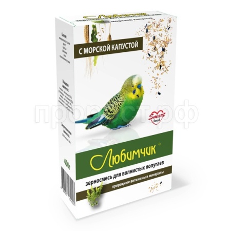 Любимчик для попугаев морская капуста 500гр
