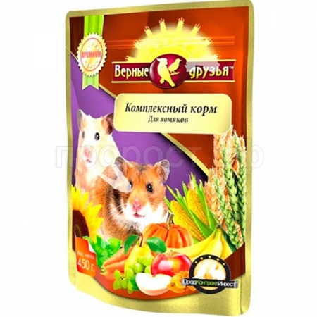 Корм для хомяков Верные друзья 450гр