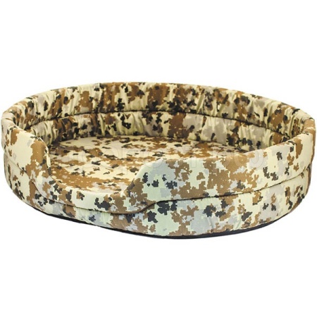 Лежанка овальная Хантер-ВЕПРЬ №7 120*87*20см стеганная 9297