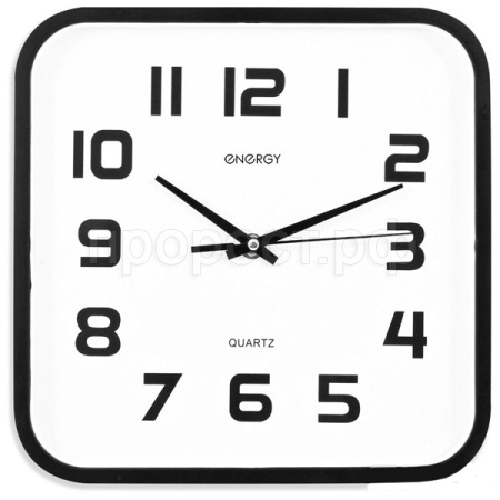 Часы настенные кварцевые ENERGY модель квадрат ЕС-08 009308 /20шт