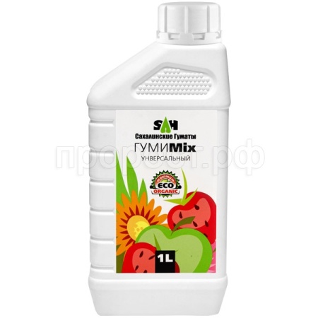 Сахалинские гуматы ГУМИМix 1л Универсальное